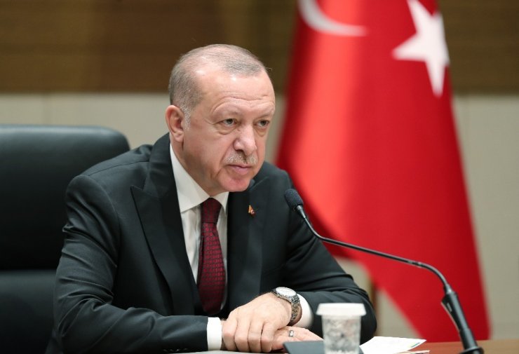 Cumhurbaşkanı Erdoğan: "46 rejim hedefi 122 fırtına obüsü, 100 havan mühimmatı ile vuruldu"