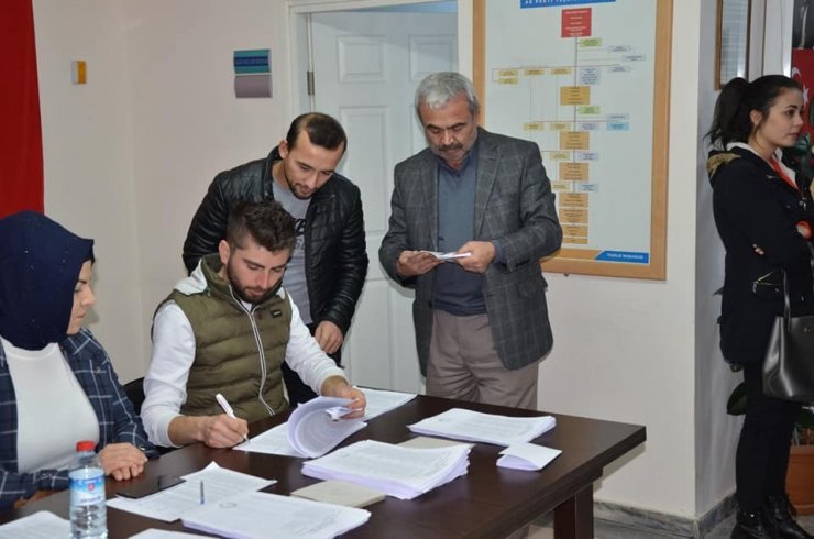 Emet AK Parti delege seçimi