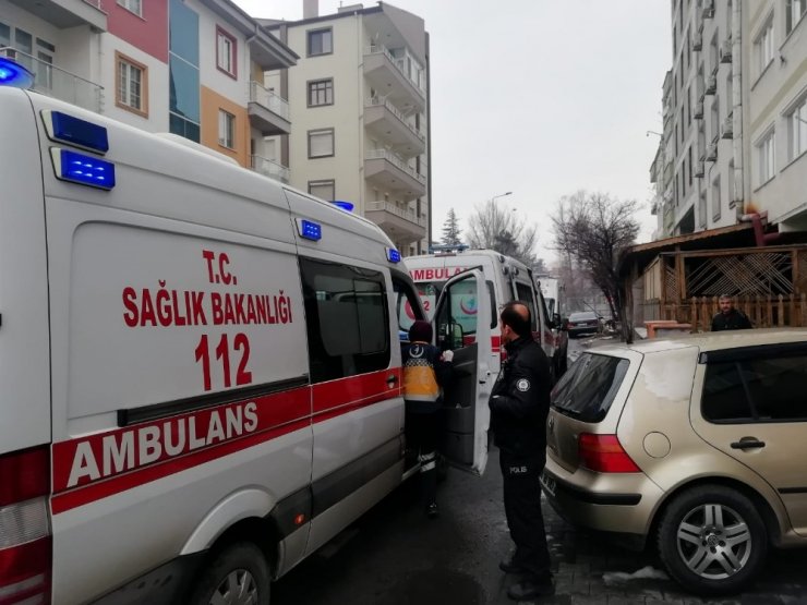 Kayseri’de karbonmonoksit gazından 8 kişi zehirlendi
