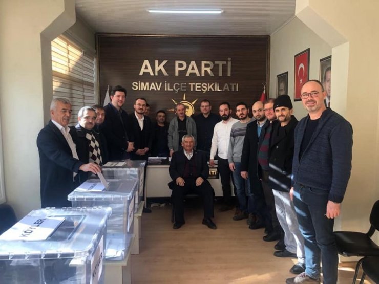 Simav AK Parti’de delege seçimi