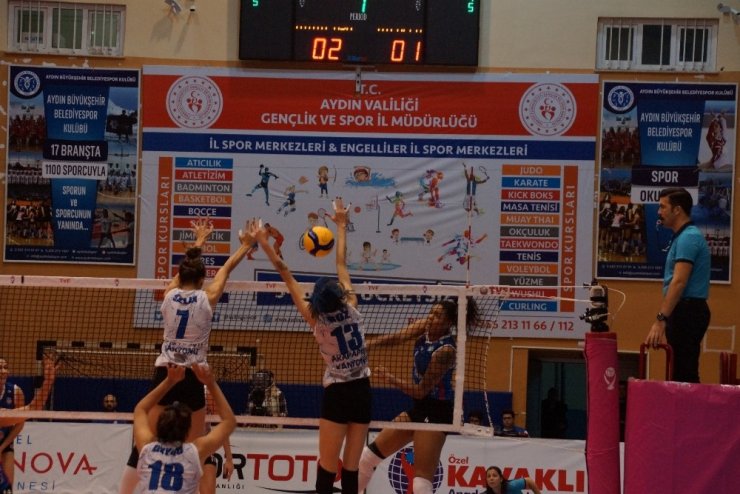 Vestel Venüs Sultanlar Ligi: Aydın Büyükşehir Belediyespor: 3 - Nilüfer Belediyespor: 1