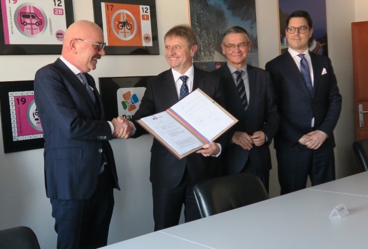 Alp Dağları’na Cengiz İnşaat imzası