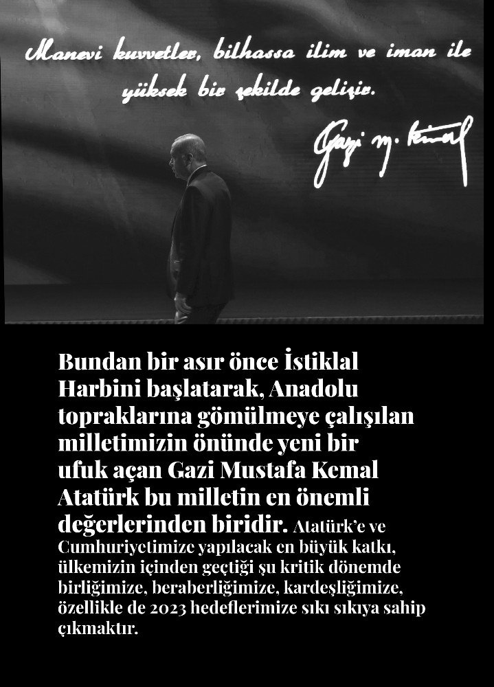 Atatürk’ü Anma Töreni’ndeki mesajlar liseli gençlerle buluştu