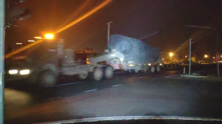 Suriye sınırına askeri sevkiyat