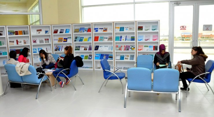 KAEÜ merkez kütüphanesini 133 bin kişi kullandı