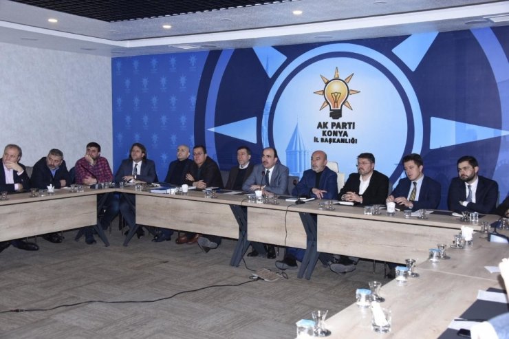 Başkan Altay, AK Parti İl Yönetim Kurulu Toplantısına katıldı