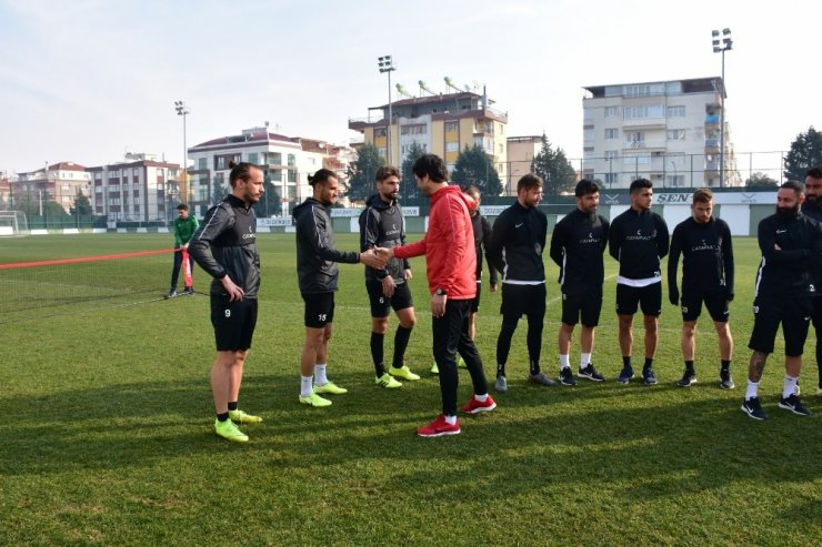 Cihat Arslan Manisa FK ile ilk antrenmana çıktı