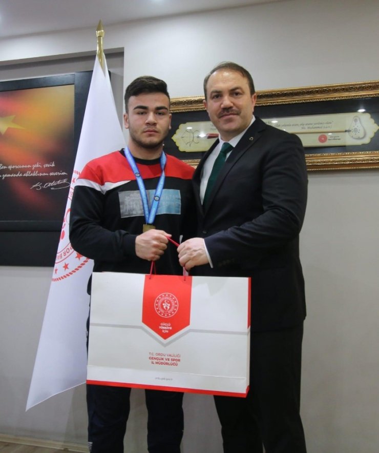 Ordulu genç sporcunun hedefi dünya şampiyonluğu