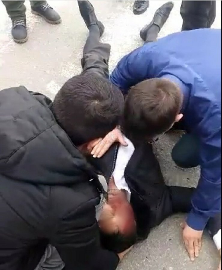Samsun’da otomobilin çarptığı yaya ölümden döndü