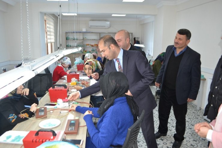 KOSGEB Müdürü Fidan’dan Kaymakam Özadalı’ya ziyaret