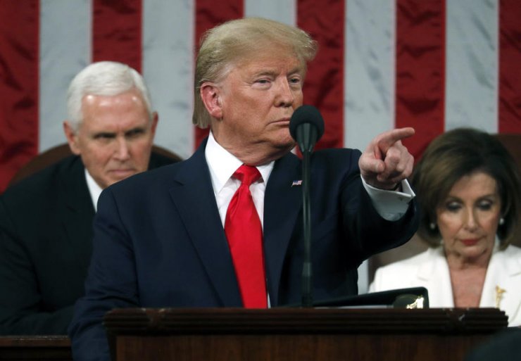 Trump: “Çin hükümeti ile salgın konusunda yakından çalışıyoruz”