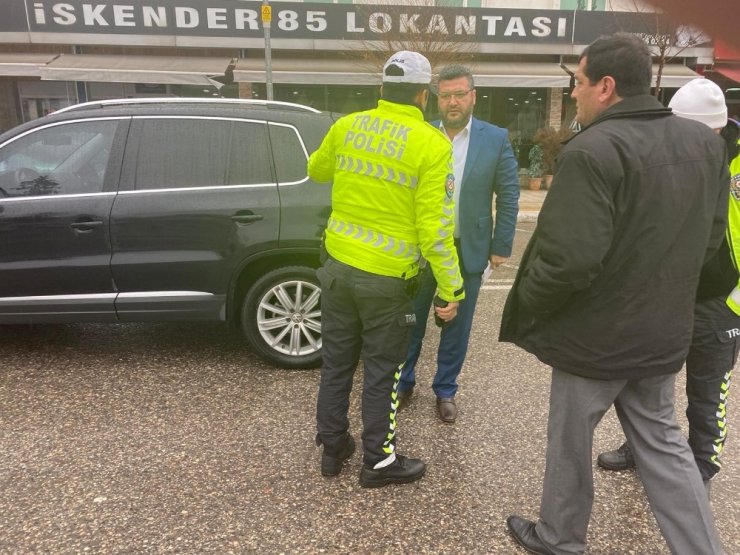 Kahta’da belediyenin makam aracına el konuldu