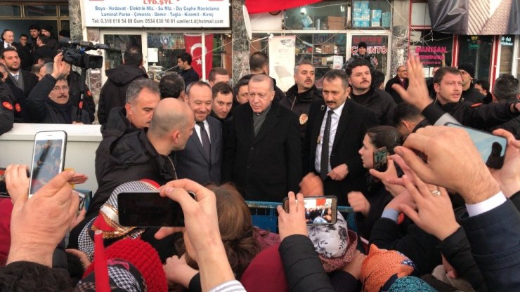 AK Parti’nin rekor oyla kazandığı ilçede Erdoğan’a sevgi seli