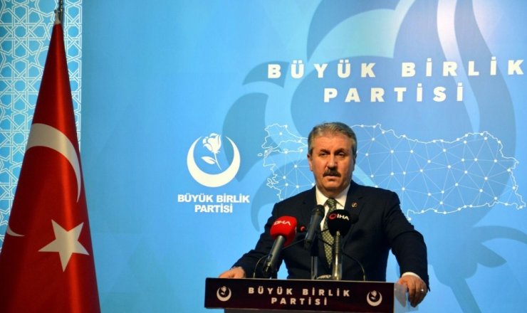 BBP Genel Başkanı Destici: “Emperyalist güçler Türkiye’yi bölgede istemiyor”