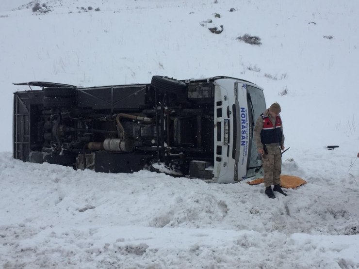 Erzurum’daki kazada ölü sayısı 2’ye yükseldi
