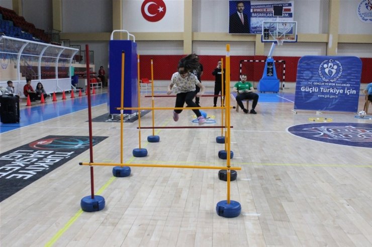Yetenekli sporcular keşfediliyor