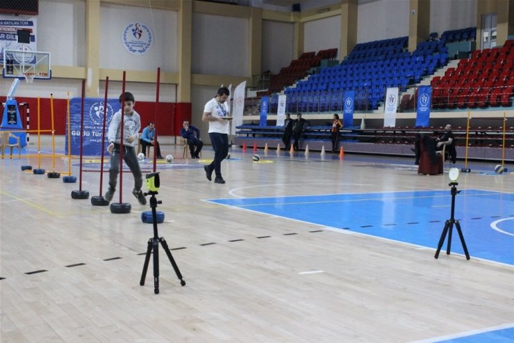 Yetenekli sporcular keşfediliyor