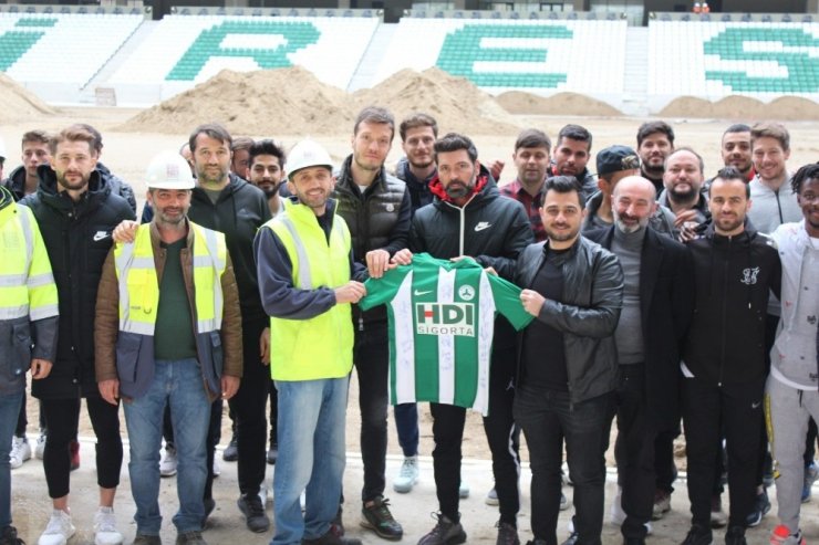 Giresunspor yeni stadında