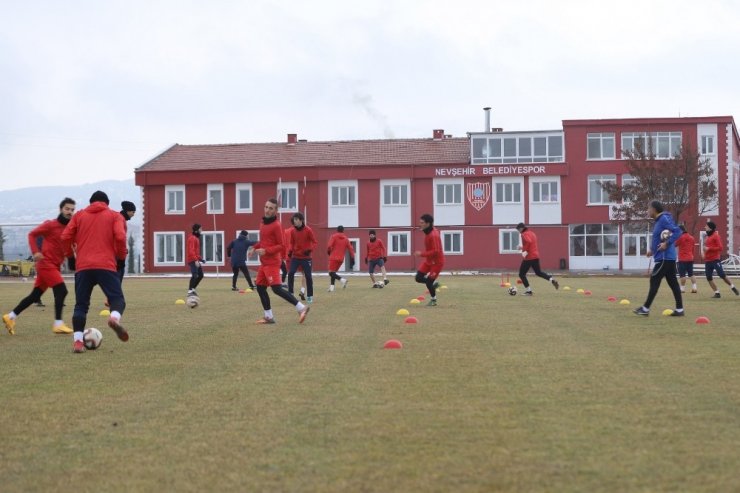 Nevşehir Belediyespor, Yozgatspor maçı hazırlıklarını sürdürüyor