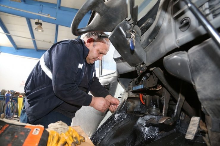 Araç Bakım Atölyesi kaynak tasarrufu sağlıyor