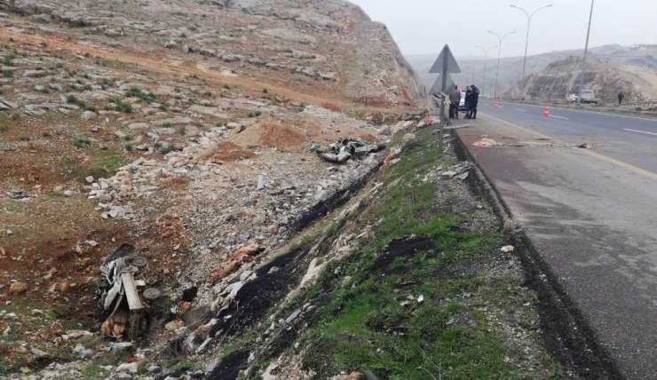 Şanlıurfa’da feci kaza: 1 ölü, 1 ağır yaralı