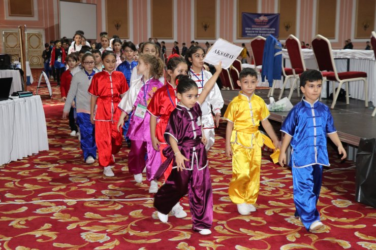 Türkiye Wushu Kung Fu Şampiyonası'nın açılış seremonisi yapıldı