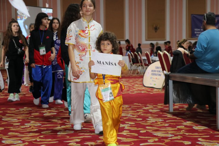 Türkiye Wushu Kung Fu Şampiyonası'nın açılış seremonisi yapıldı