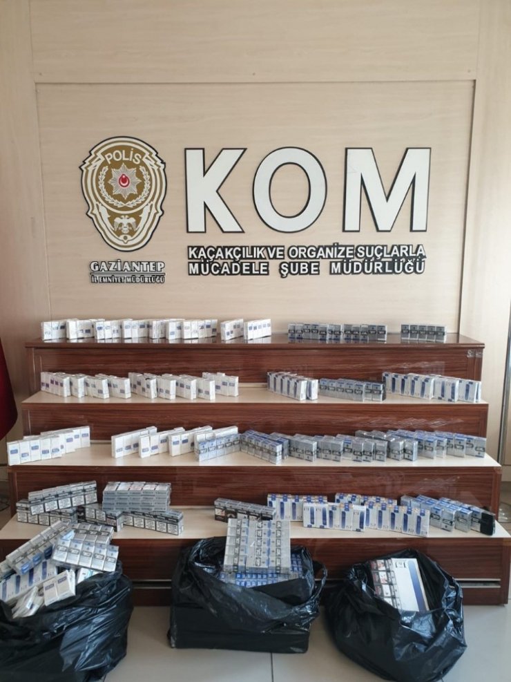 17 bin 230 paket kaçak sigara ele geçirildi