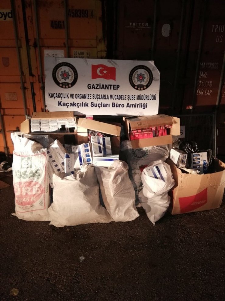 17 bin 230 paket kaçak sigara ele geçirildi