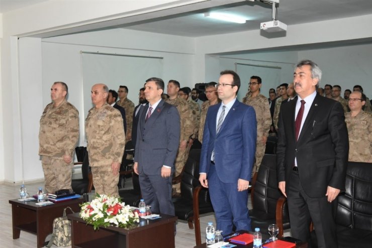 Batman’da jandarma bir yıllık faaliyet raporunu açıkladı