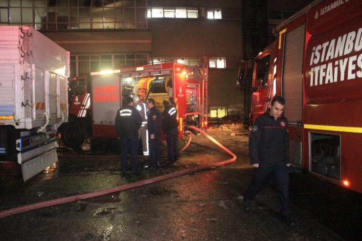 Bayrampaşa’da fabrikanın kazanı patladı: 1 yaralı