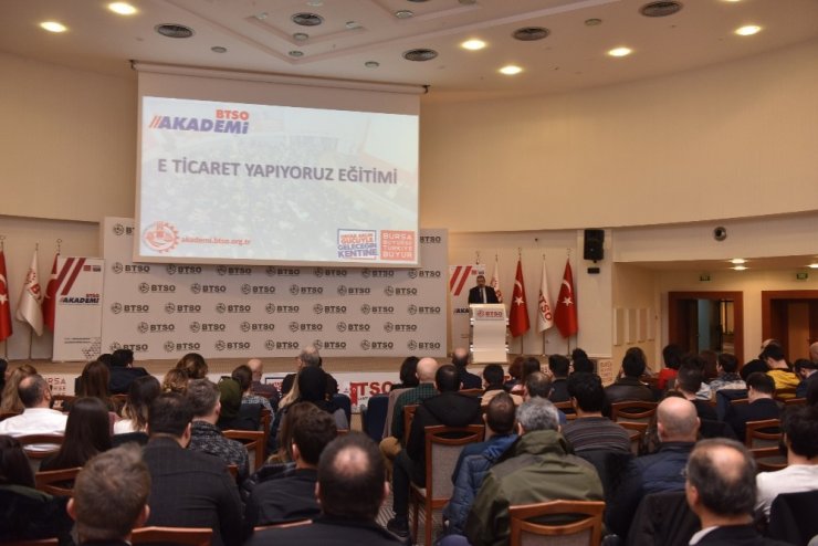 BTSO’dan üyelerine e-ticaret eğitimi
