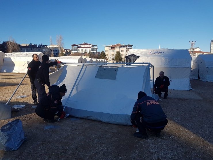 Çorum AFAD ekibi Elazığ’dan döndü