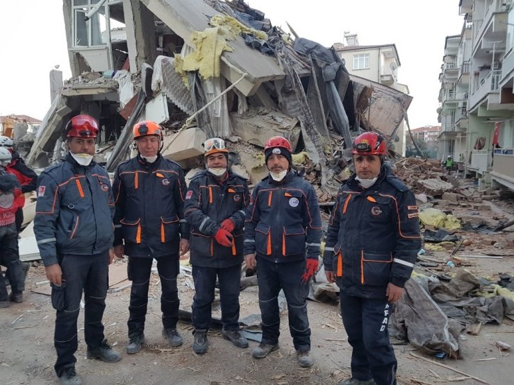 Çorum AFAD ekibi Elazığ’dan döndü