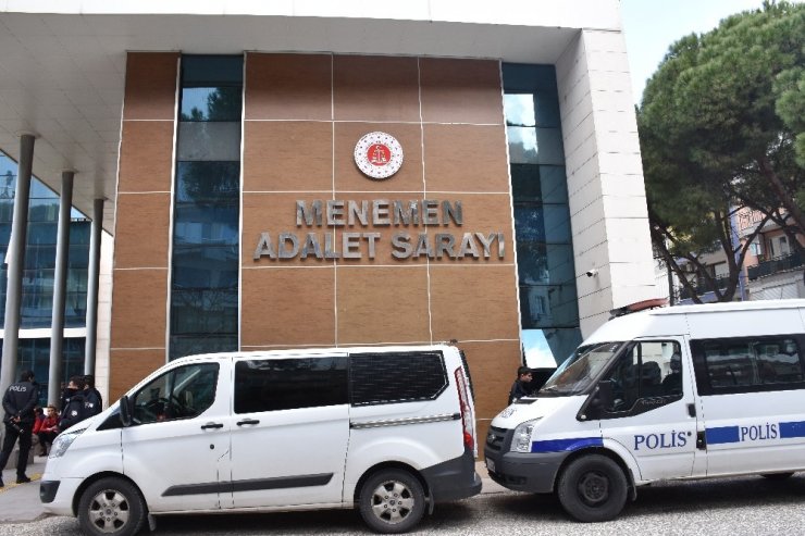 Öldürülen anne-oğlun şüphelileri adliyeye sevk edildi