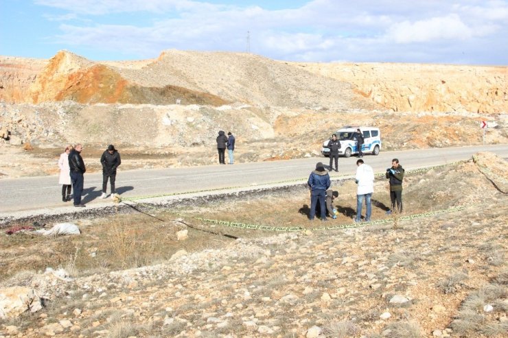 Karaman’da bir kadına ait olduğu düşünülen kemik parçaları bulundu