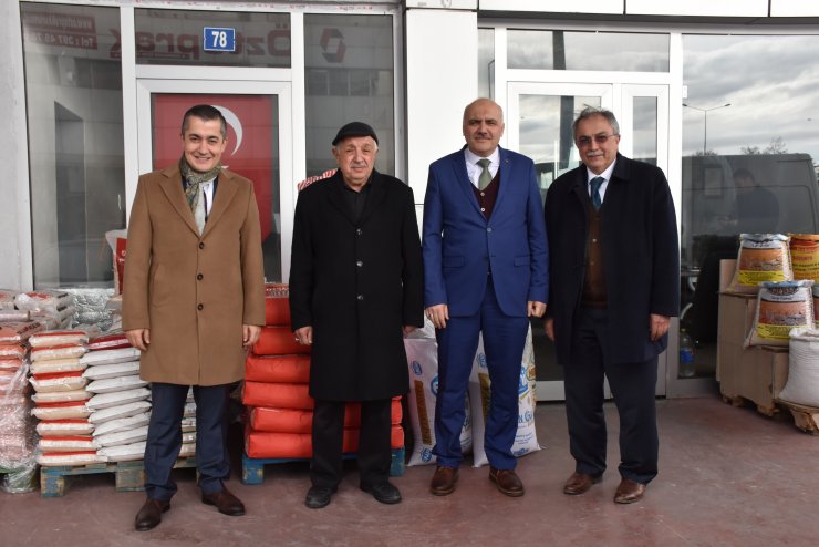 Kaymakam Aksoy ve Başkan Acar'dan esnaf ziyareti