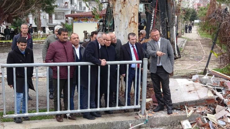 Mersin’de sel gelen derenin seviyesi kritik seviyeye ulaştı