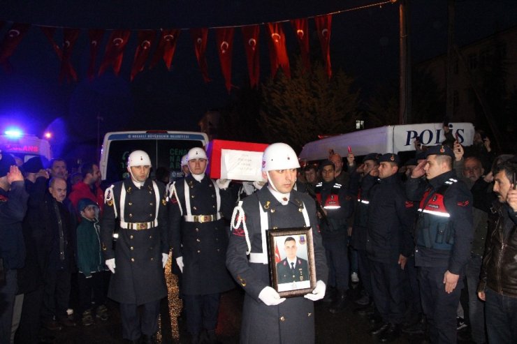 Düzceli şehidin naaşı baba ocağına getirildi
