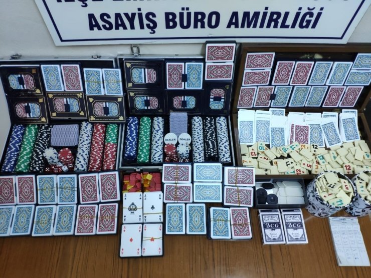 İzmir’de kumar baskını
