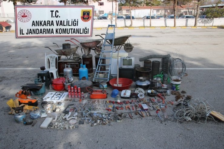 Başkent’te hırsızlık şüpheleri yakalandı