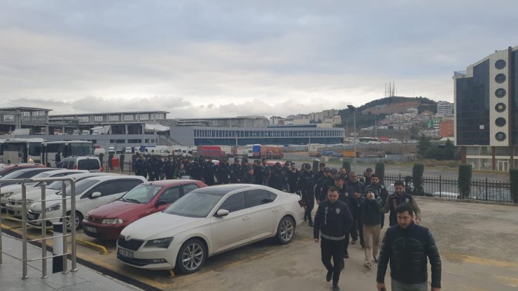 GÜNCELLEME - Kocaeli merkezli 4 ilde düzenlenen suç örgütü operasyonunda 24 zanlı tutuklandı