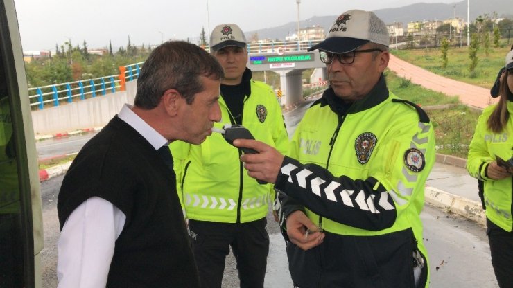 Şoförlere alkol denetimi, otobüslerin yakıtına marker testi