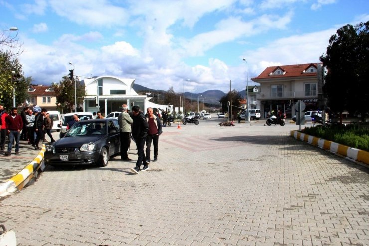 Fethiye’de feci motosiklet kazası: 1 ölü