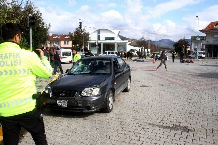 Fethiye’de feci motosiklet kazası: 1 ölü