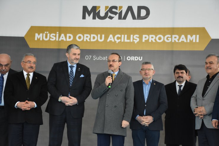 MÜSİAD Ordu Şubesinin açılışı gerçekleştirildi