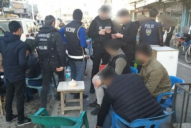Cizre’de uyuşturucu denetimi