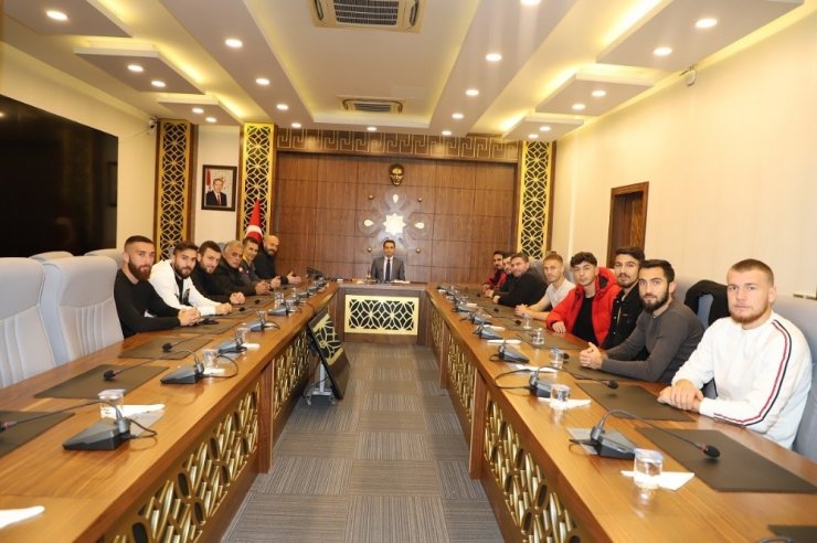 Kaymakam Sinanoğlu: “Cizrespor yoluna daha güçlü bir şekilde devam edecek”