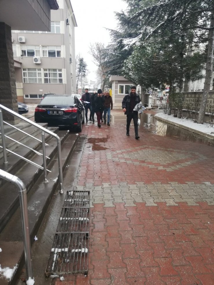 Afyonkarahisar’da uyuşturucu operasyonu, 6 gözaltı