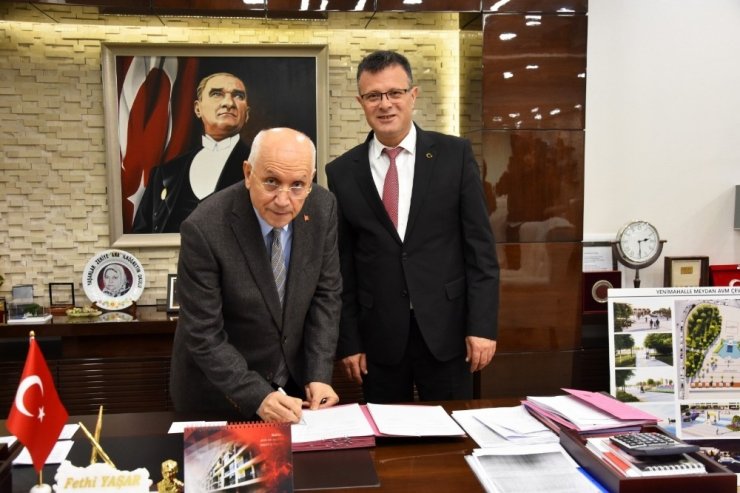 Alaşehir Belediyesi ile Yenimahalle Belediyesi kardeş oldu